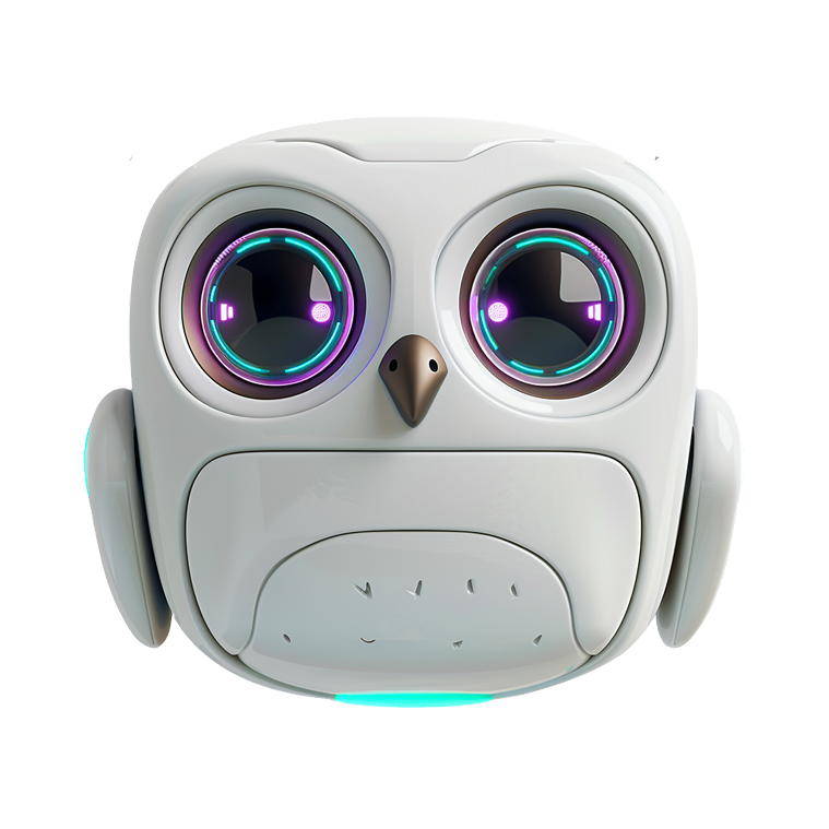 Quiz Owl Illustration