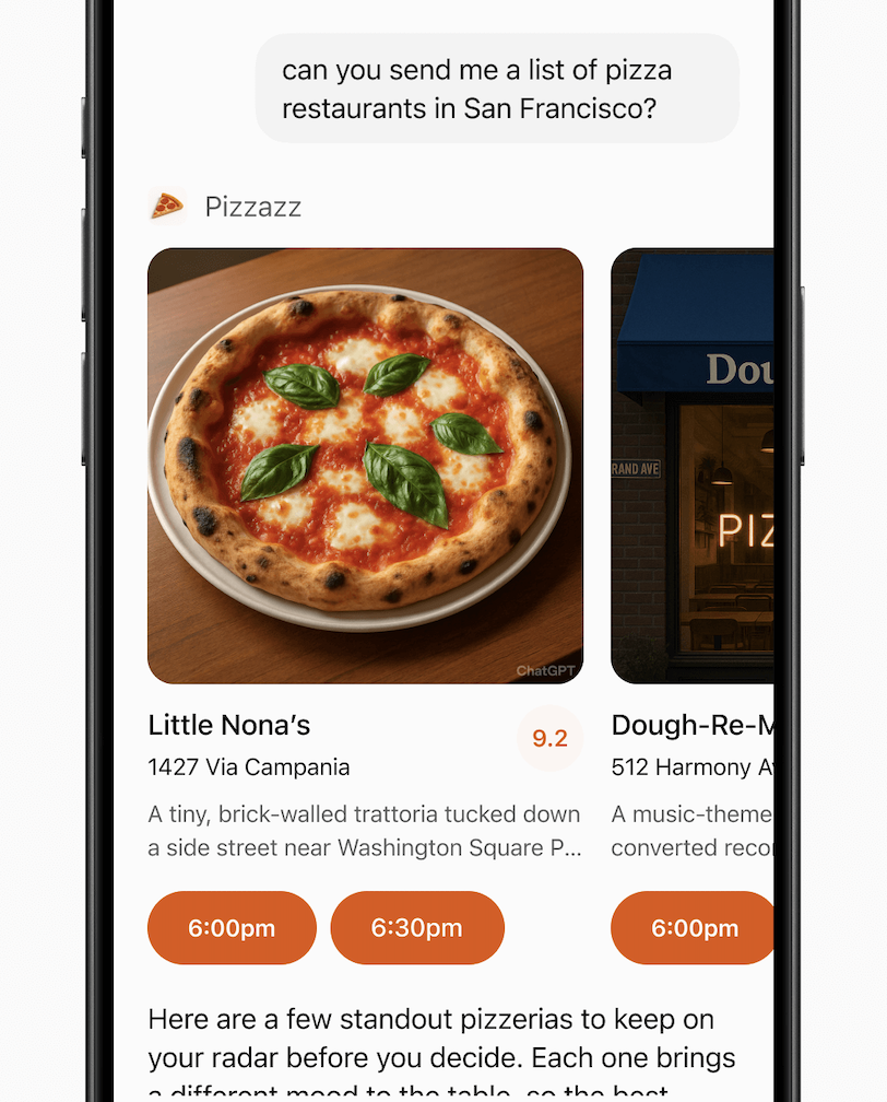 Example of inline carousel